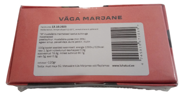 Luhatuvi mustsõstra maius suhkruga - Image 2