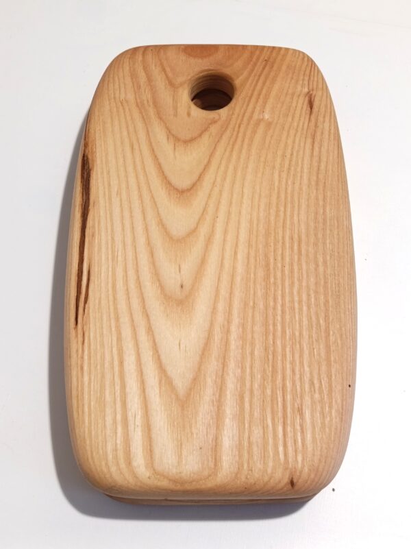 Puidust ovaalne lõikelaud, 26 cm